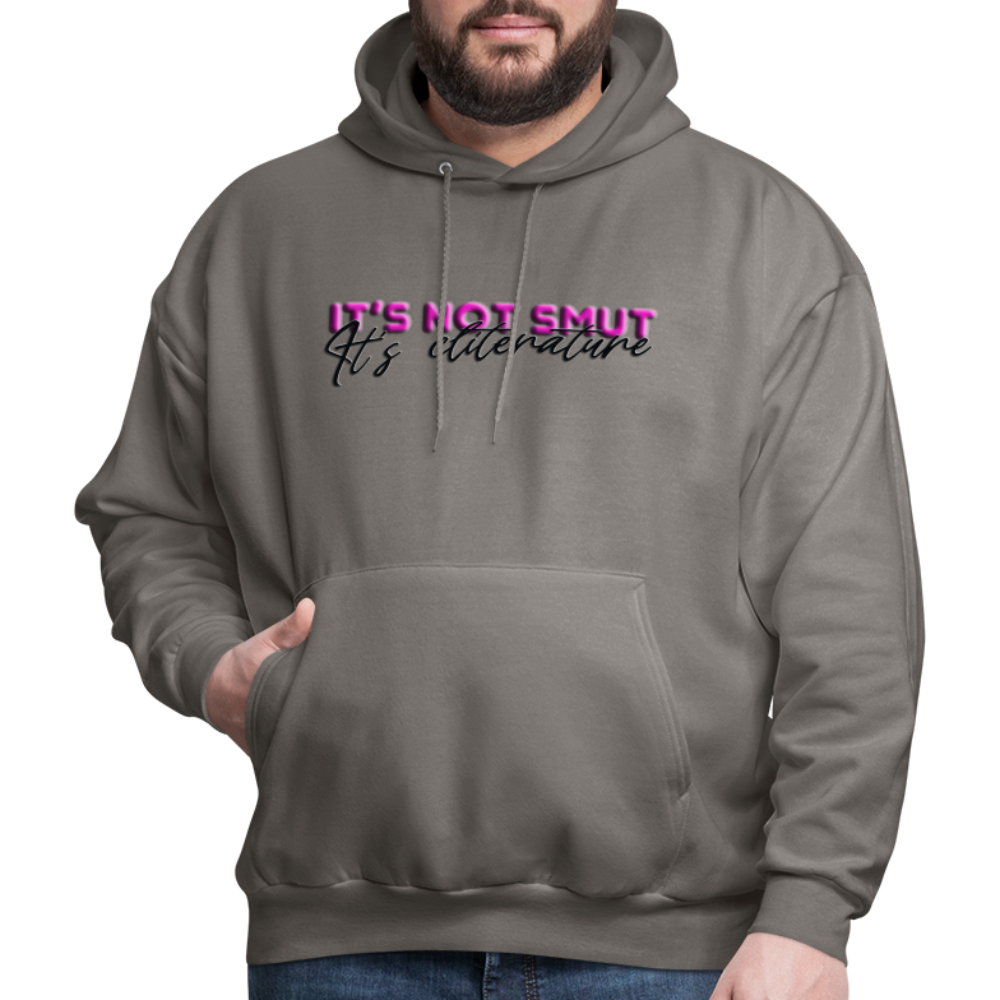 Men's Hoodie It's not smut - asphalt gray