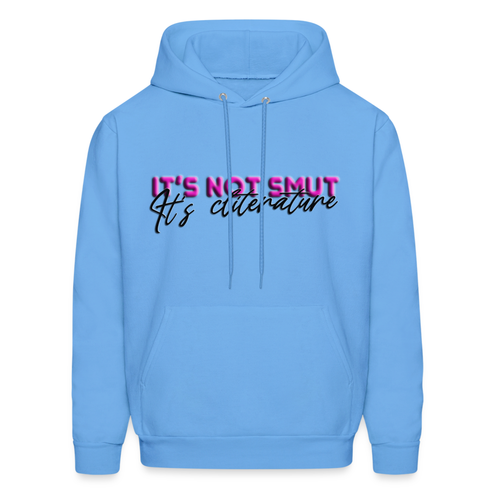 Men's Hoodie It's not smut - carolina blue