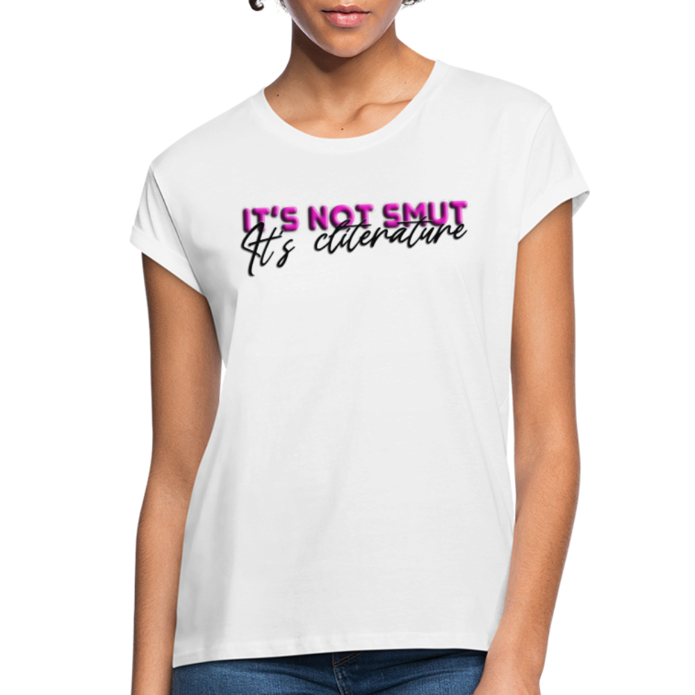 Women's Relaxed Fit T-Shirt It's not smut - white
