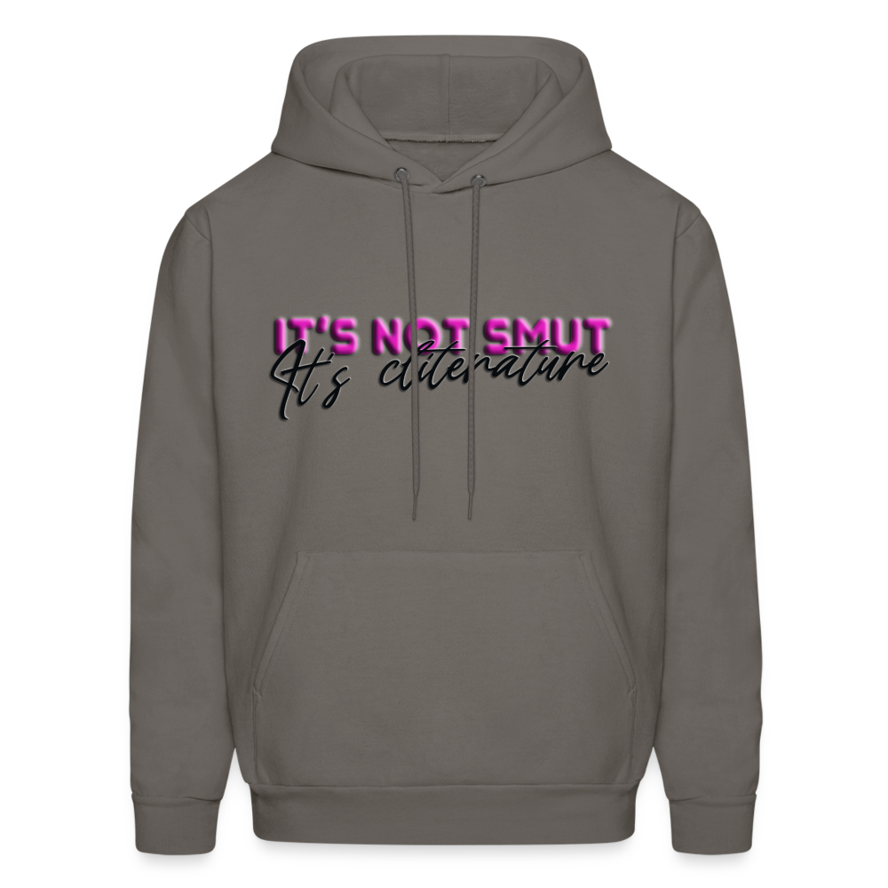 Men's Hoodie It's not smut - asphalt gray