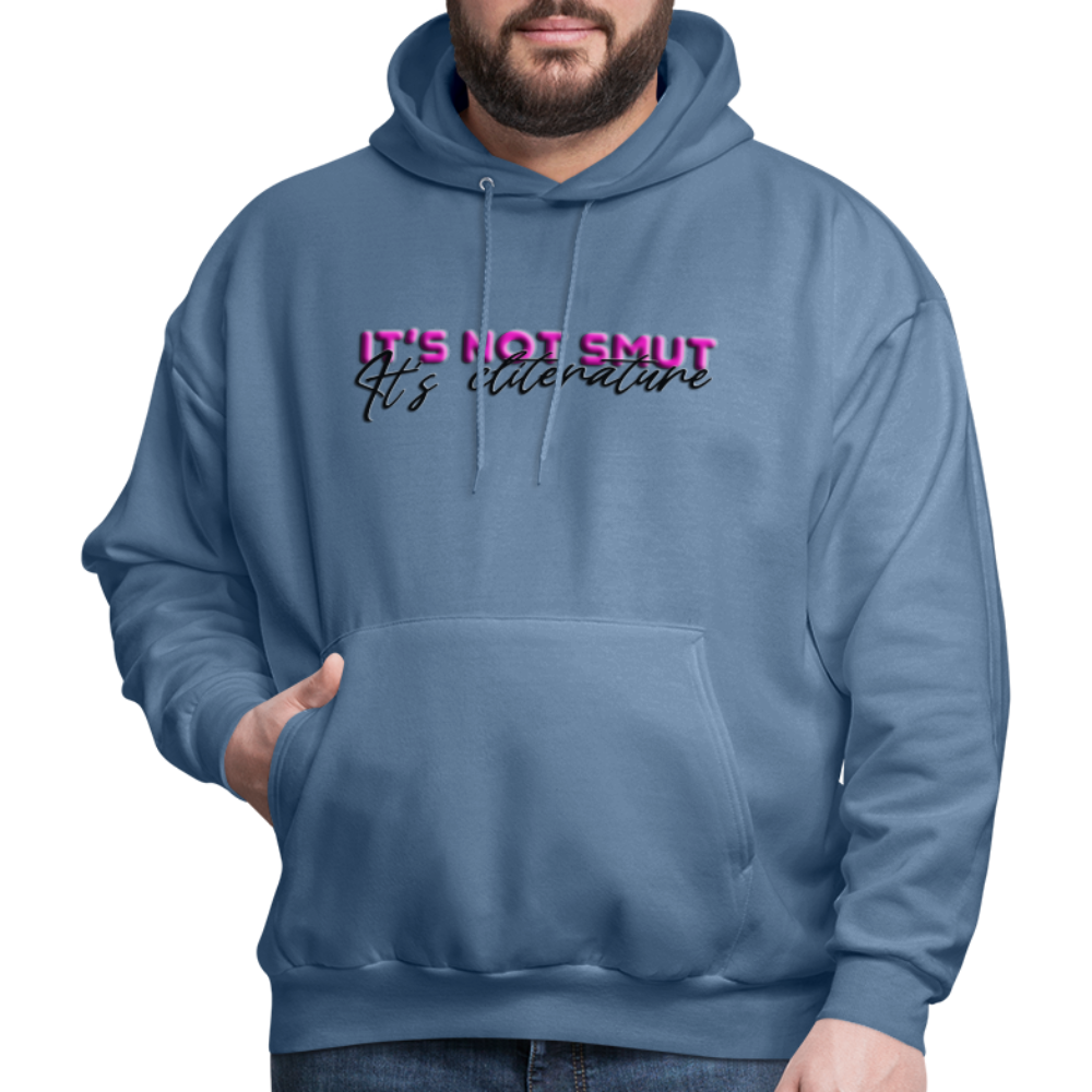 Men's Hoodie It's not smut - denim blue