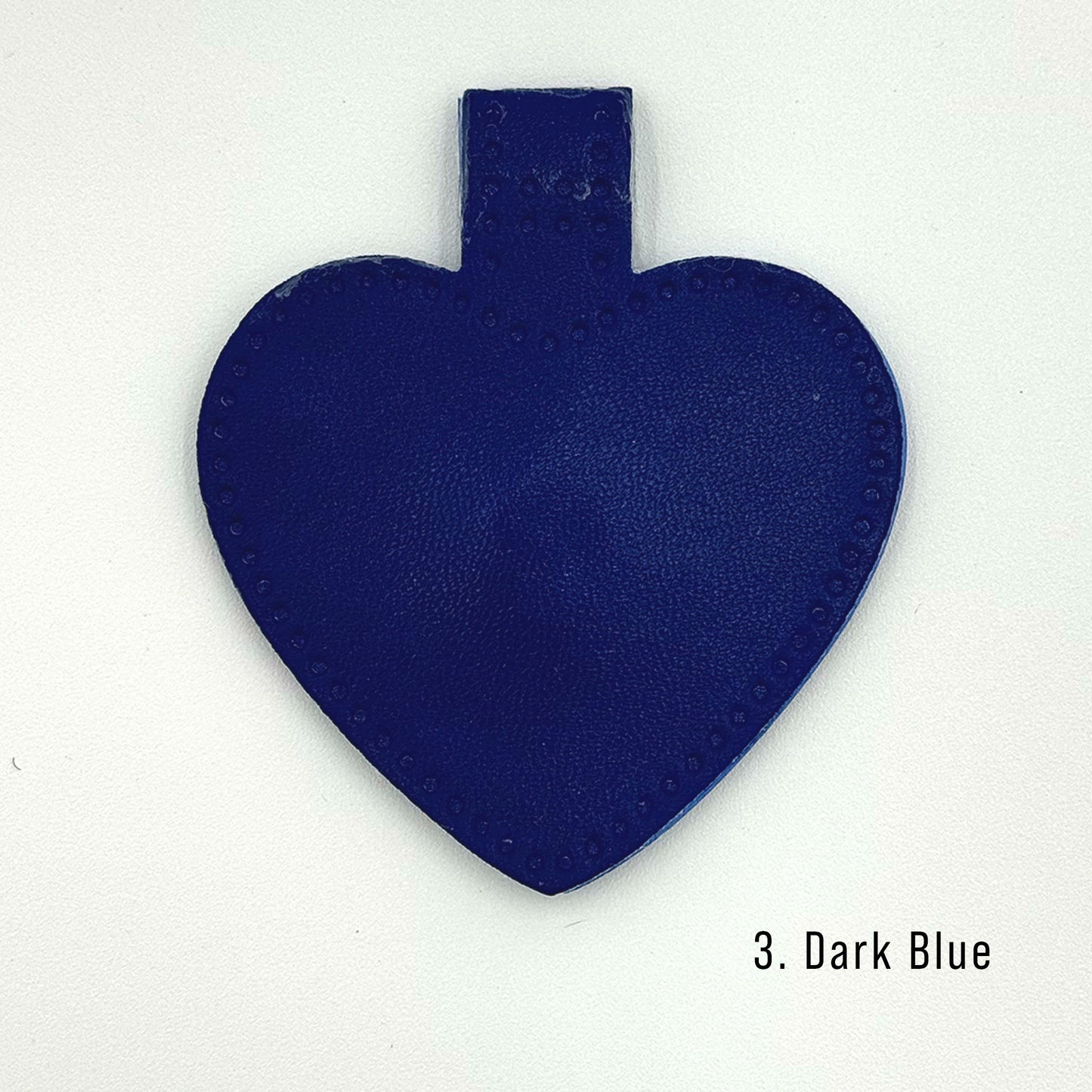 Handmade Faux Leather Magnetic Heart Bookmarks
