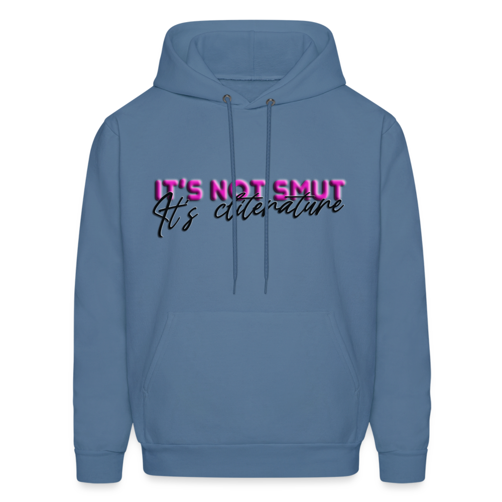 Men's Hoodie It's not smut - denim blue