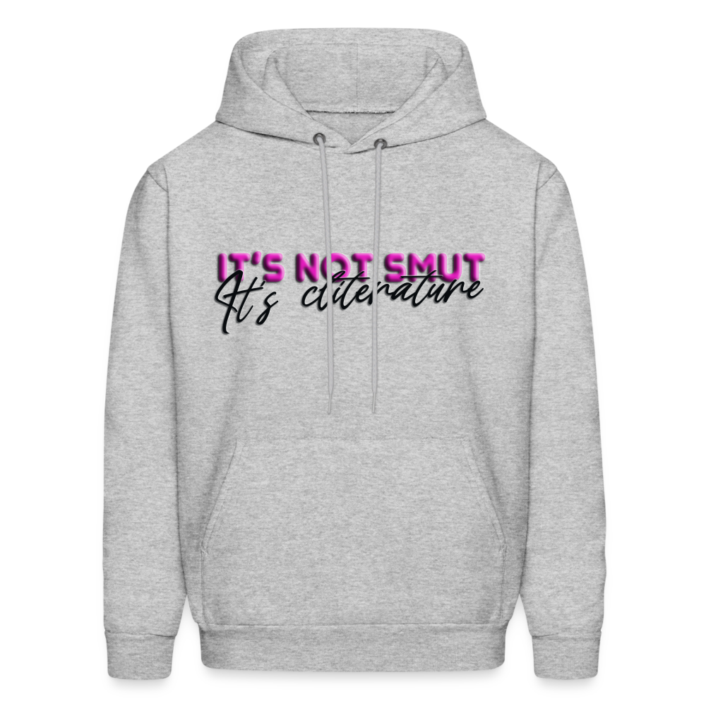 Men's Hoodie It's not smut - heather gray