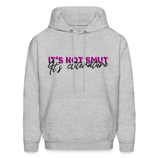 Men's Hoodie It's not smut - heather gray