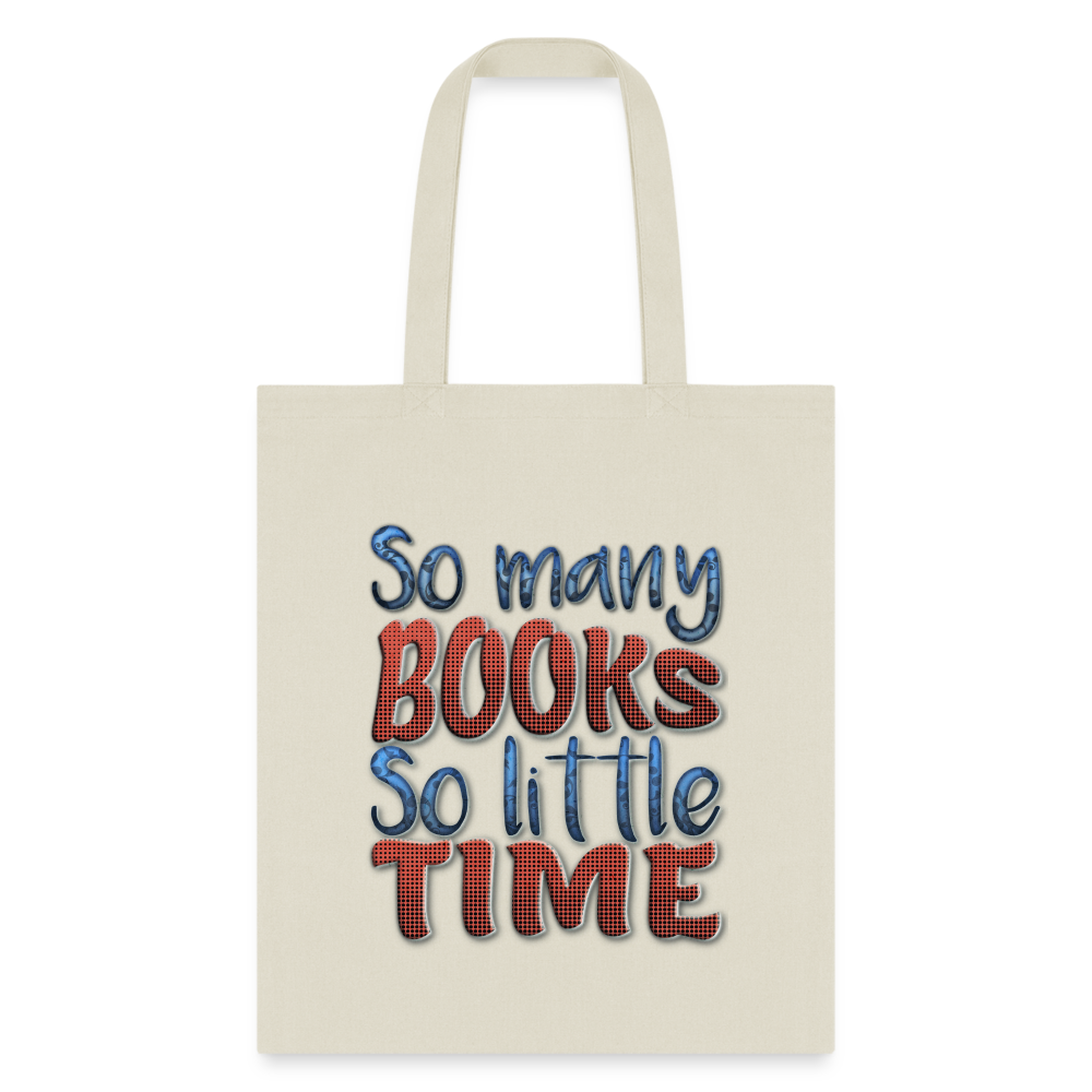 So many books Tote Bag - natural