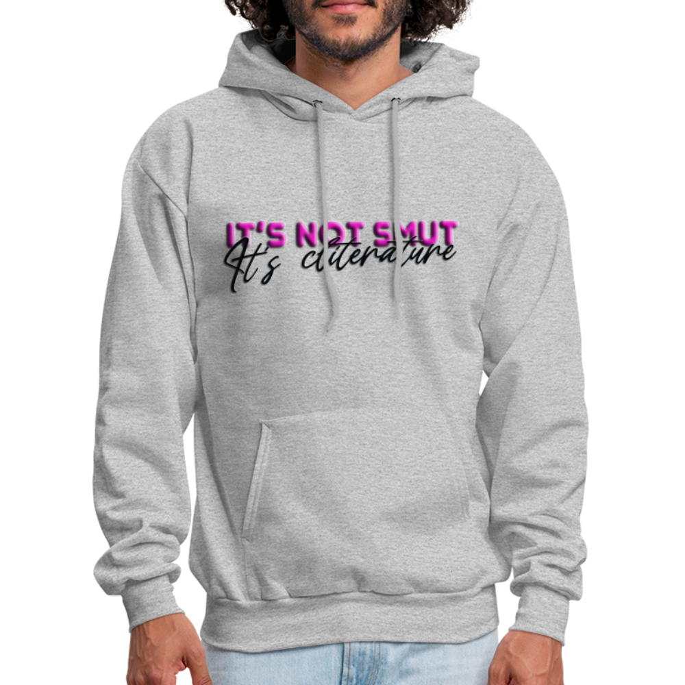 Men's Hoodie It's not smut - heather gray