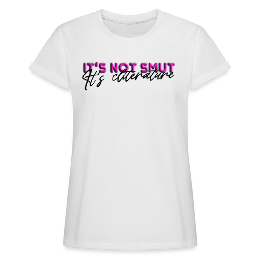 Women's Relaxed Fit T-Shirt It's not smut - white