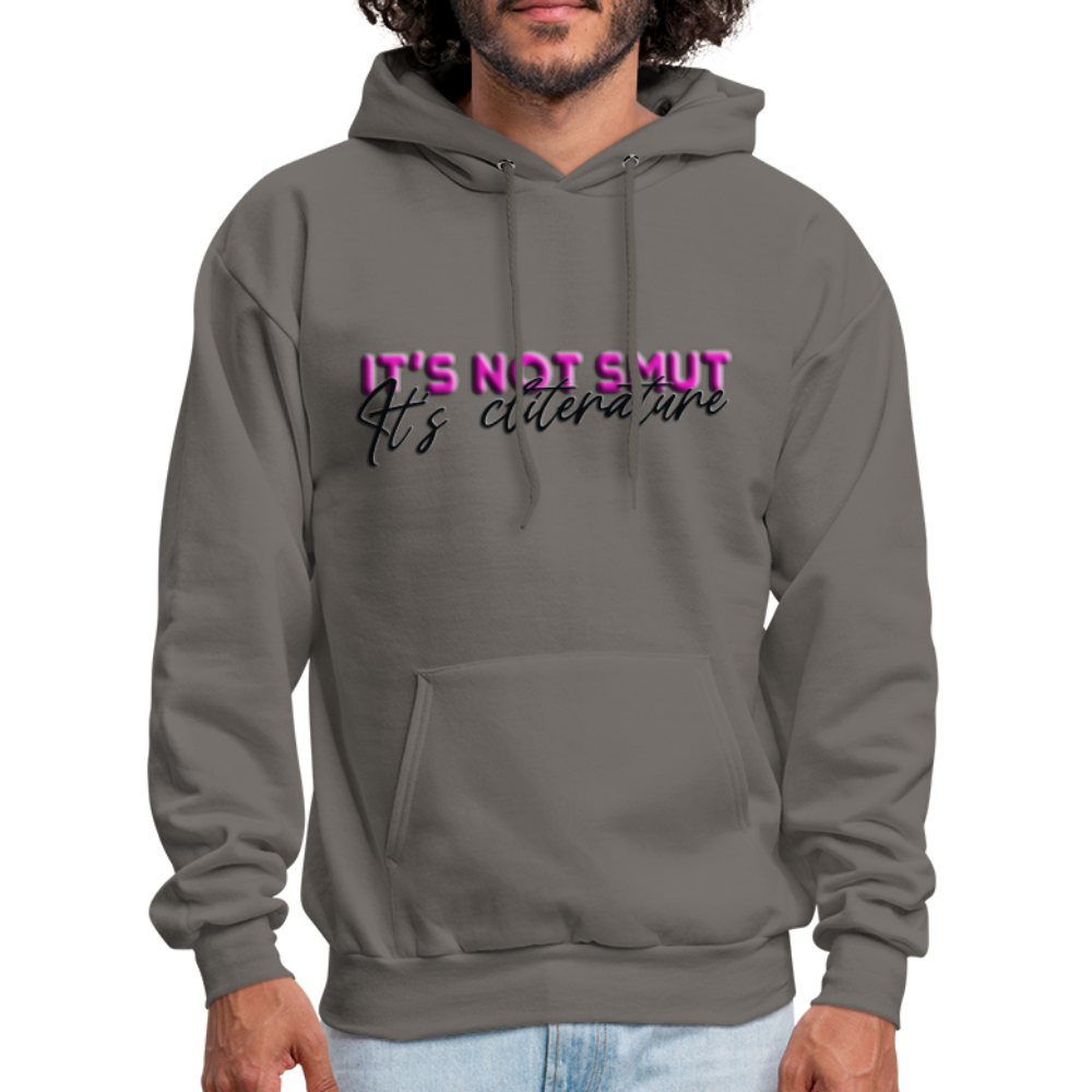 Men's Hoodie It's not smut - asphalt gray